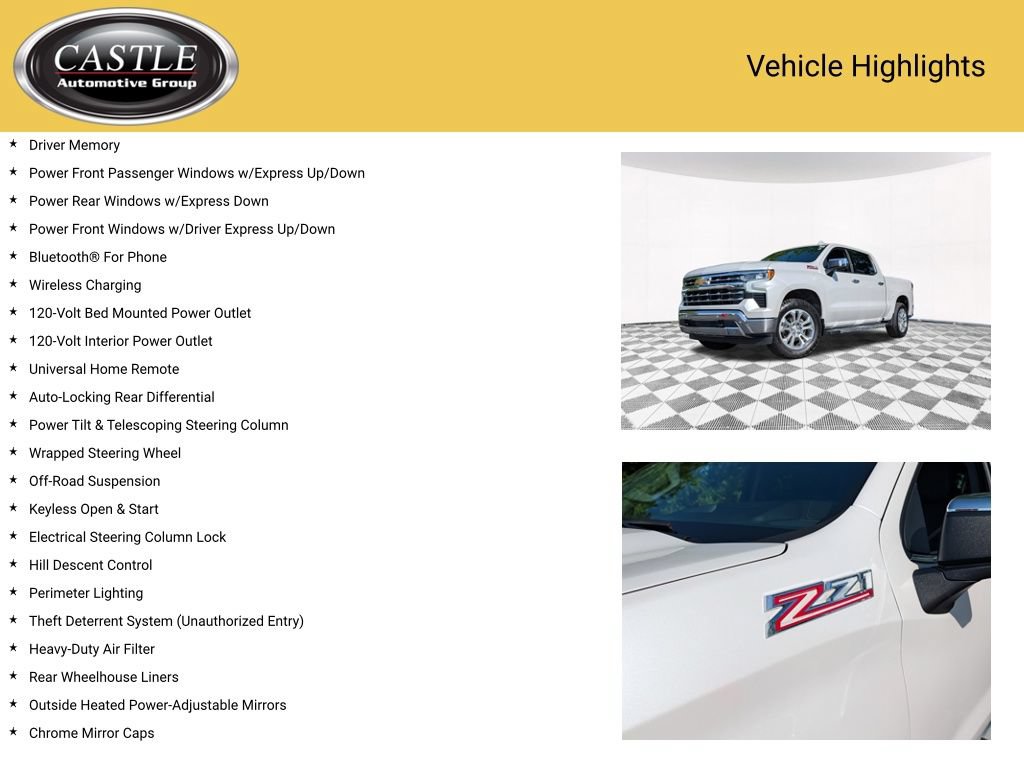 Used 2024 Chevrolet Silverado 1500 LTZ w/ Technology Package AWD/4WD image 16