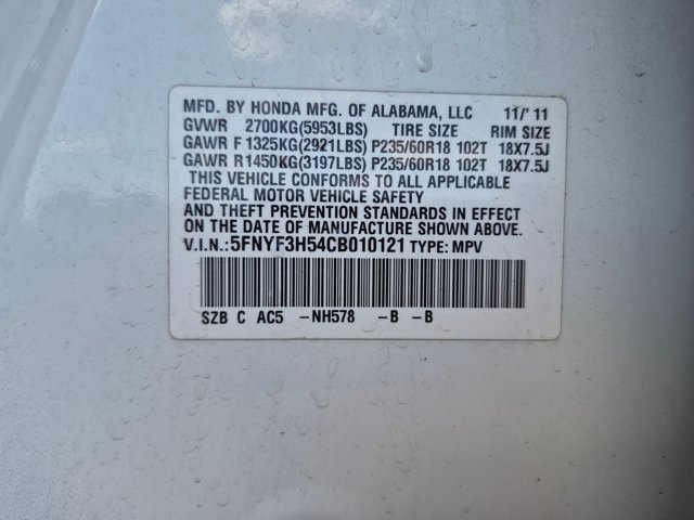 Used 2012 Honda Pilot EX-L image 15