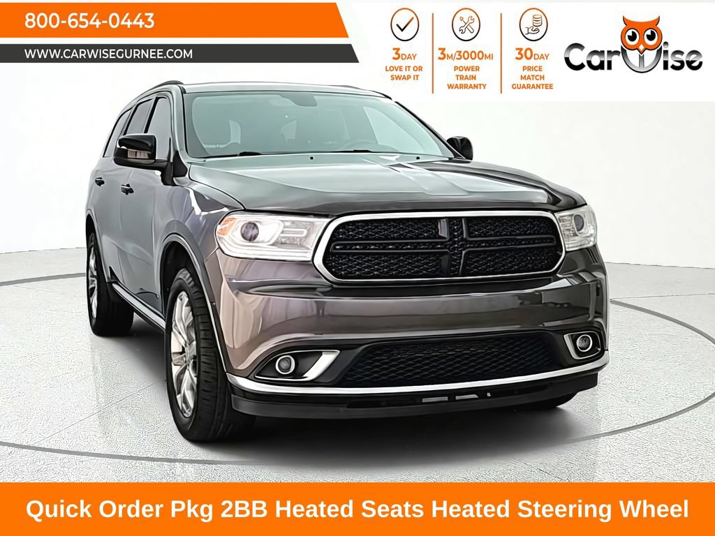 Used 2018 Dodge Durango SXT w/ Quick Order Package 2BB AWD/4WD image 1
