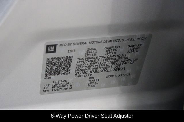 Used 2019 Chevrolet Trax LT w/ LT Convenience Package image 23