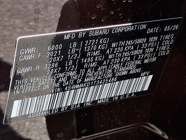 New 2026 Subaru Ascent Touring AWD/4WD image 11