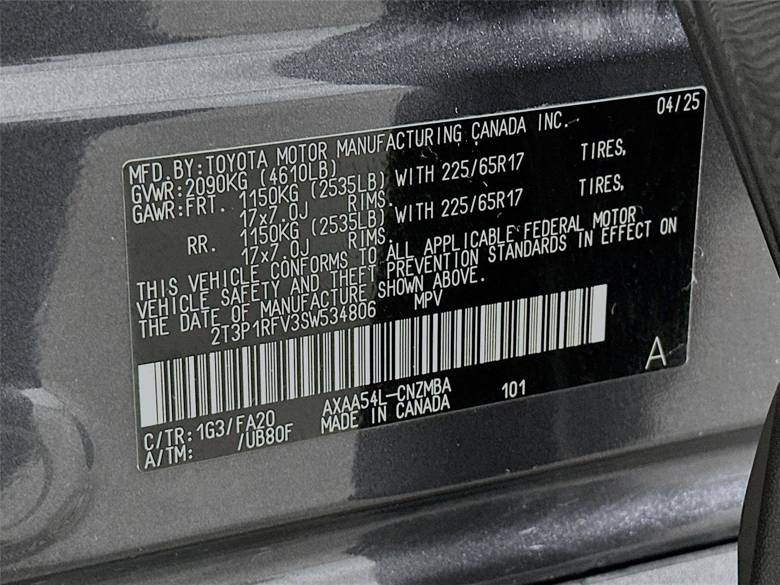 Certified 2025 Toyota RAV4 XLE AWD/4WD image 21
