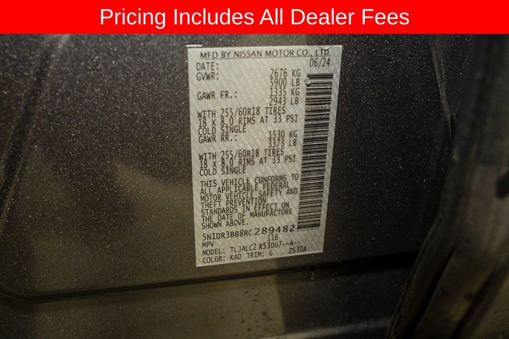 Certified 2024 Nissan Pathfinder SV w/ SV Premium Package FWD image 24