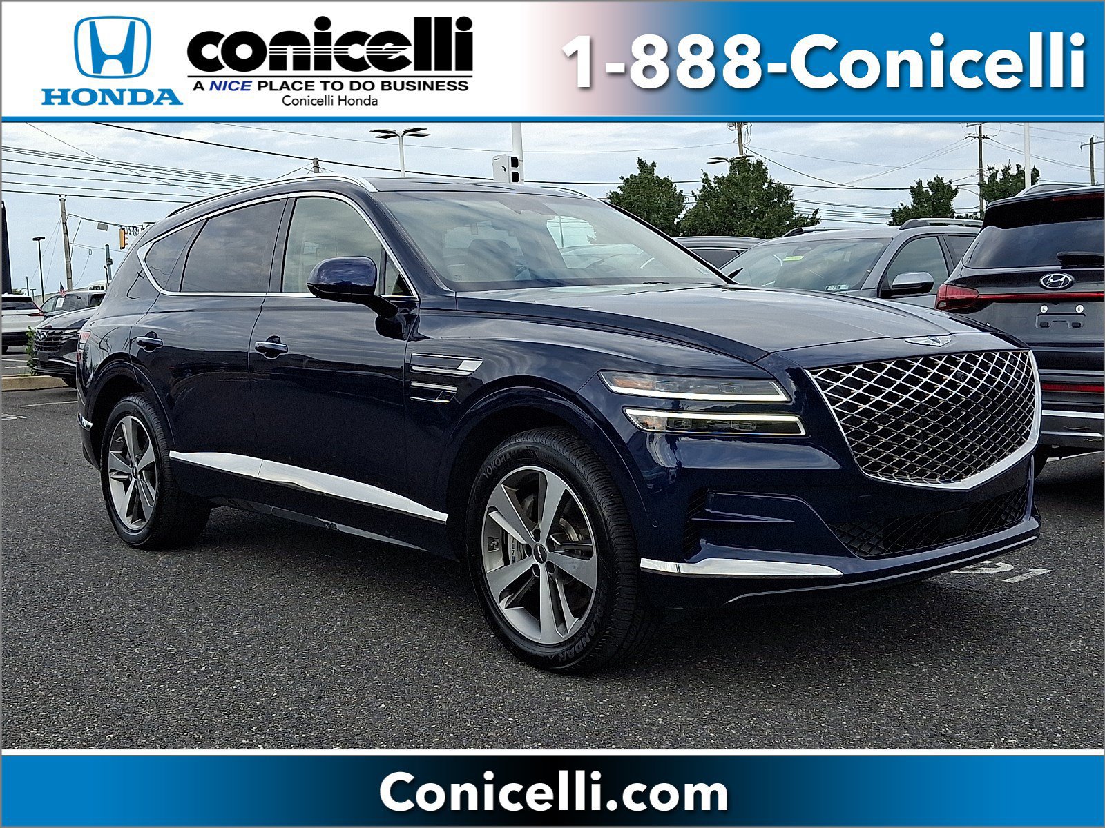 Used 2021 Genesis GV80 3.5T Advanced + AWD/4WD image 1