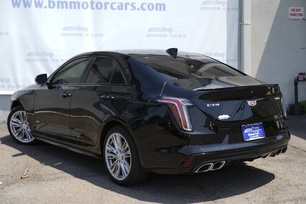 Used 2021 Cadillac CT4 V w/ Technology Package AWD/4WD image 4