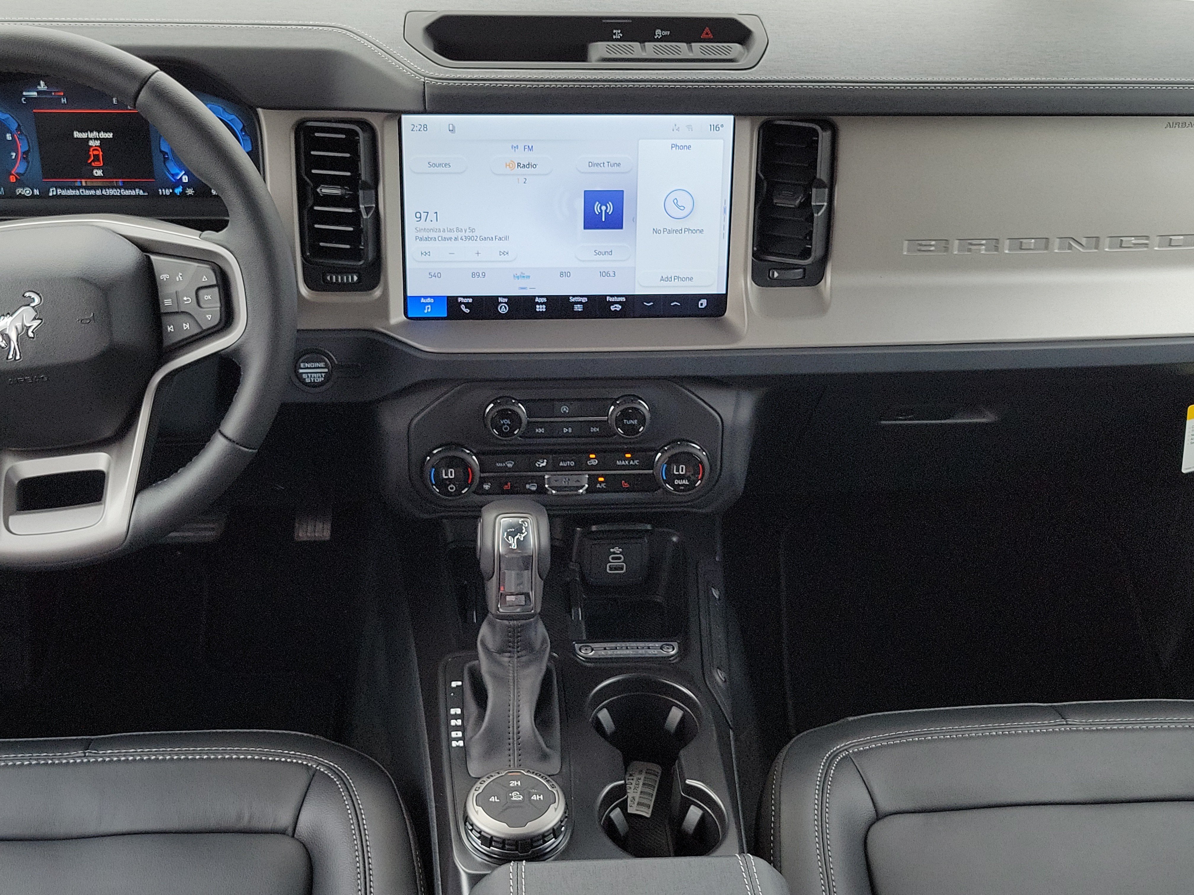 New 2026 Ford Bronco Outer Banks AWD/4WD image 13