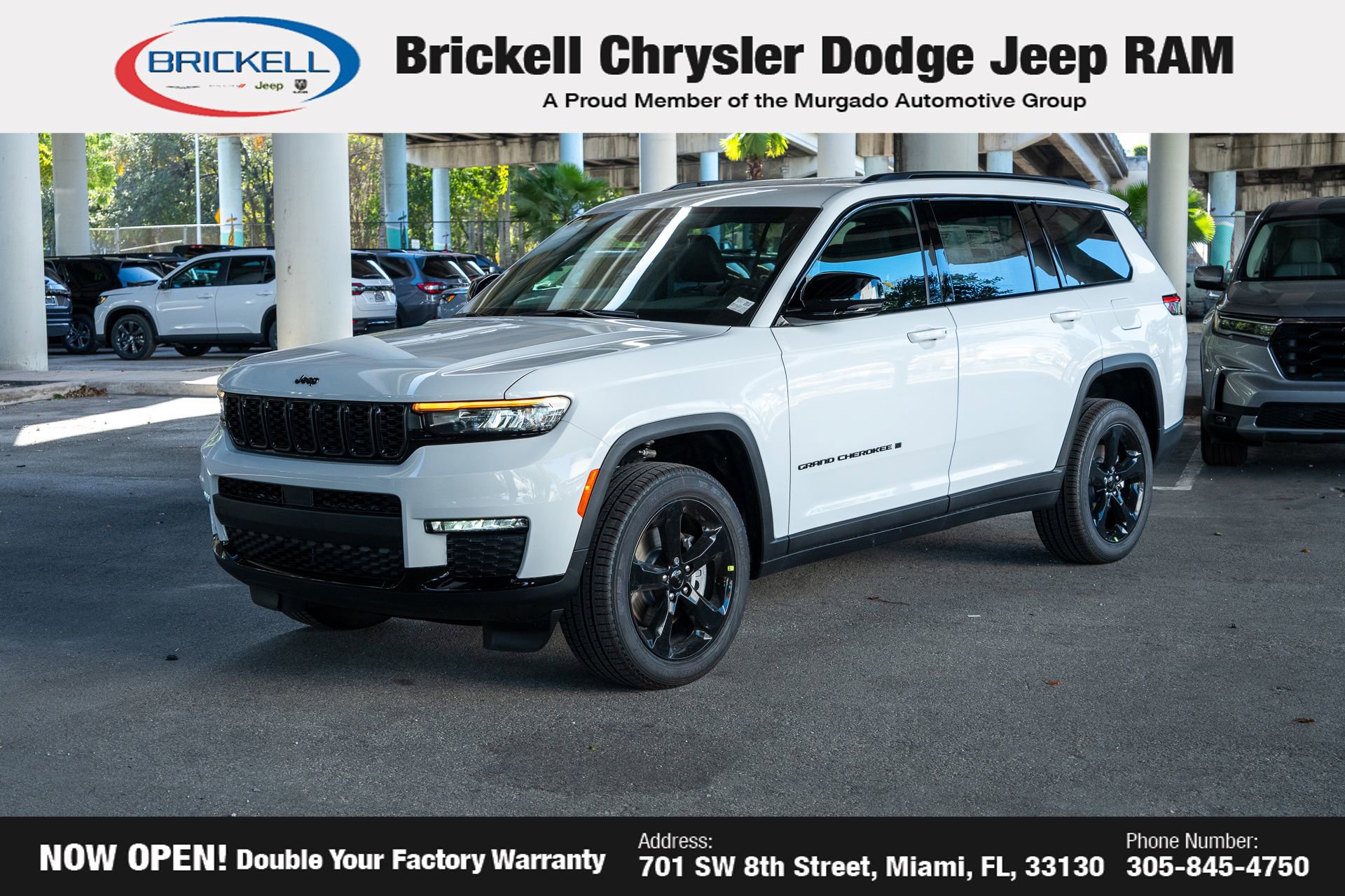 New 2025 Jeep Grand Cherokee L Limited w/ Black Appearance Package RWD image 1