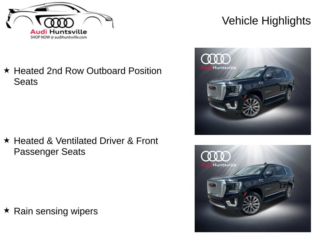 Used 2021 GMC Yukon Denali w/ LPO, Illumination Package RWD image 19
