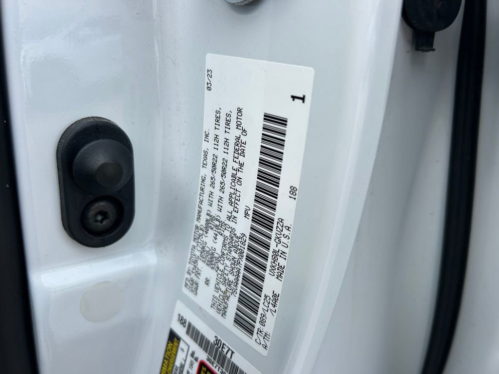 Used 2023 Toyota Sequoia Capstone RWD image 10