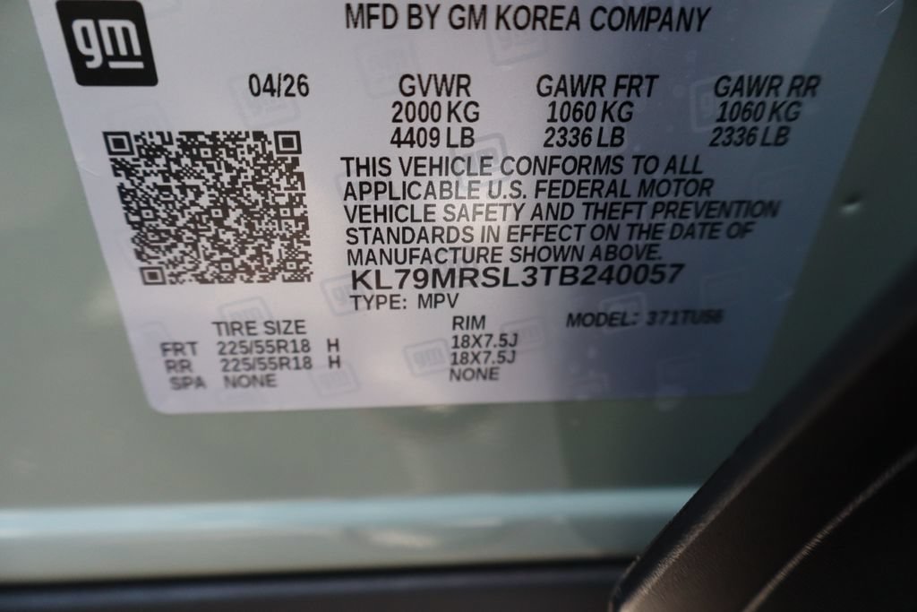 New 2026 Chevrolet TrailBlazer LT w/ Convenience Package AWD/4WD image 15