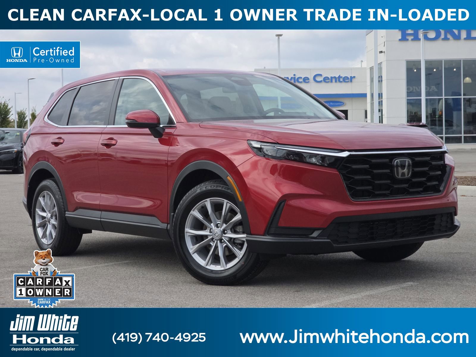 Certified 2023 Honda CR-V EX