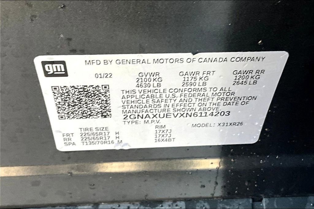 Used 2022 Chevrolet Equinox LT image 19