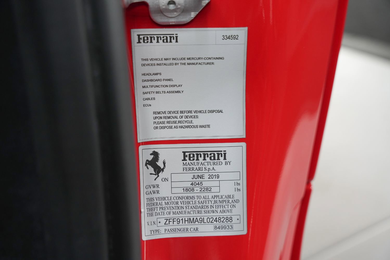 Used 2020 Ferrari 488 Pista Spider image 97