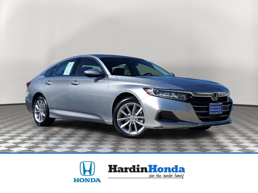 Certified 2021 Honda Accord LX