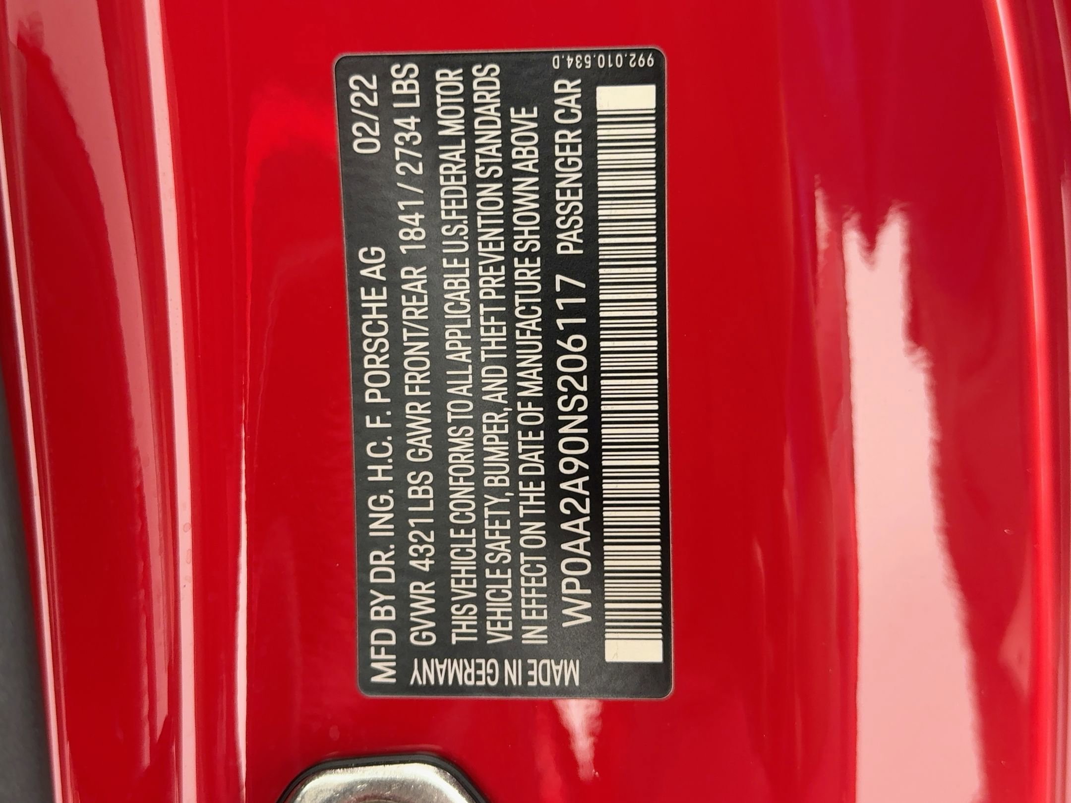 Certified 2022 Porsche 911 Carrera image 20
