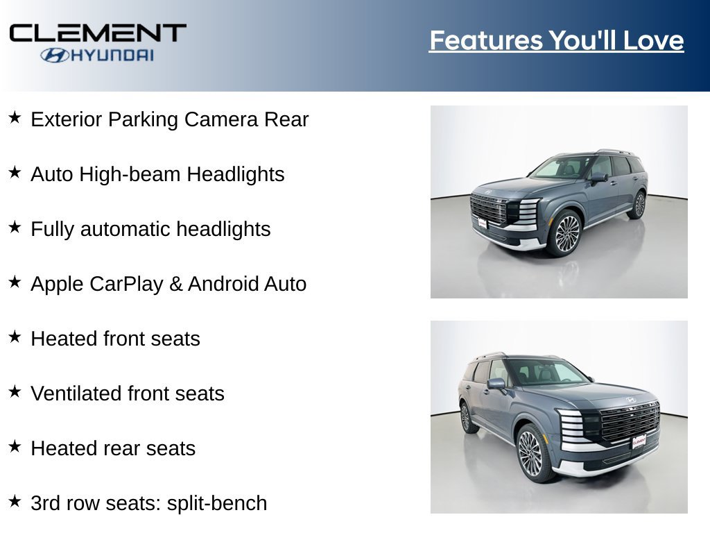 New 2026 Hyundai Palisade Calligraphy FWD image 17