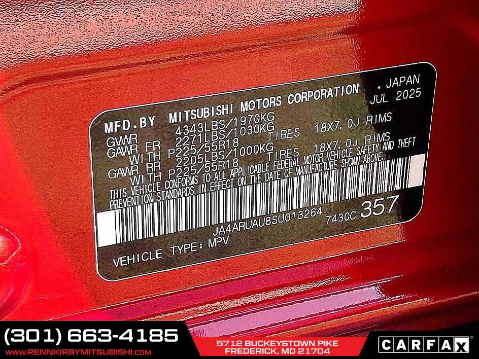 New 2025 Mitsubishi Outlander Sport ES image 16