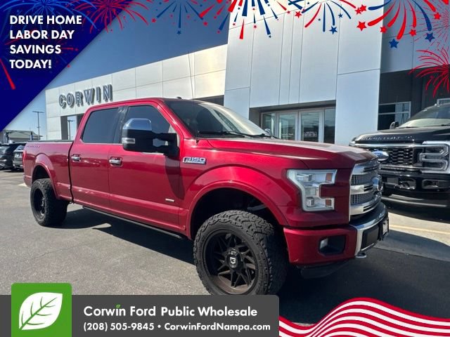Used 2015 Ford F150 Platinum w/ Technology Package AWD/4WD 360° Tour