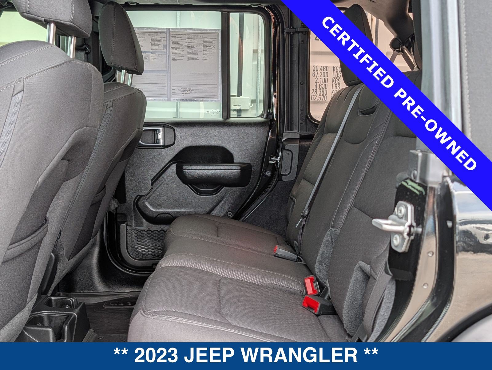 Used 2023 Jeep Wrangler Unlimited Sport AWD/4WD image 15