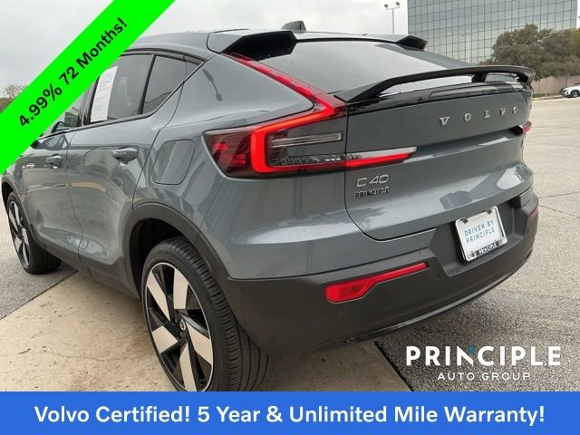 Certified 2023 Volvo C40 P8 Recharge Plus w/ Climate Package image 11