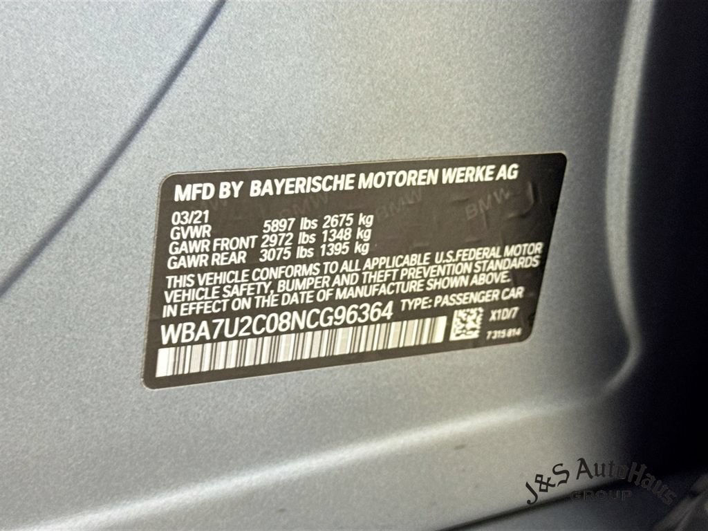 Used 2022 BMW 750i xDrive w/ Executive Package AWD/4WD image 41