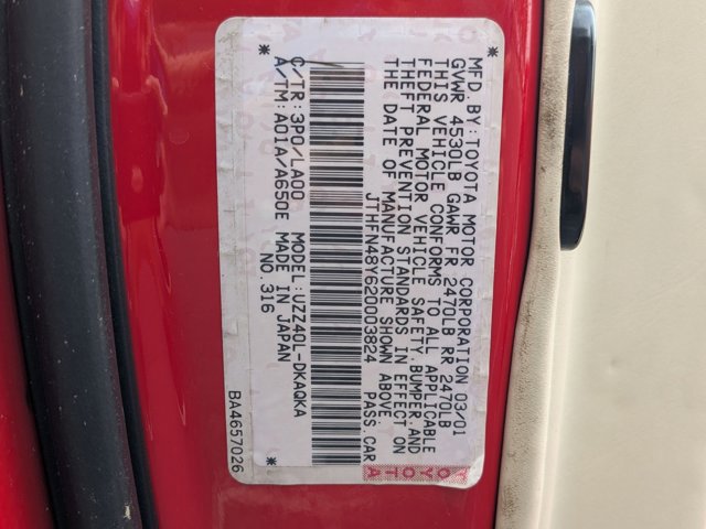 Used 2002 Lexus SC 430 Convertible image 20