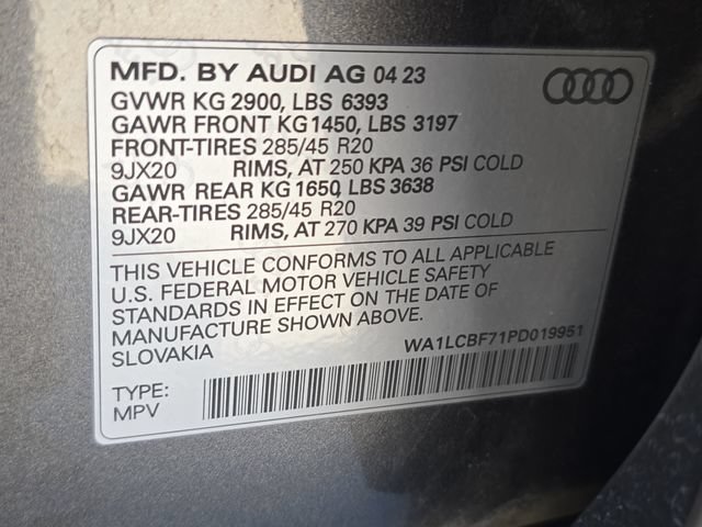Used 2023 Audi Q7 2.0T Premium Plus w/ Premium Plus Package AWD/4WD image 40