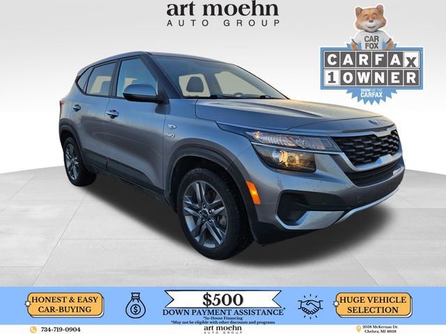 Used 2021 Kia Seltos LX video 1