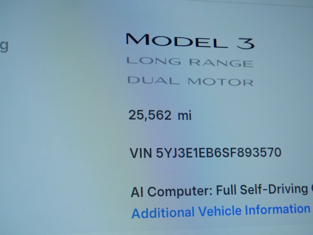 Used 2025 Tesla Model 3 Long Range AWD/4WD image 16