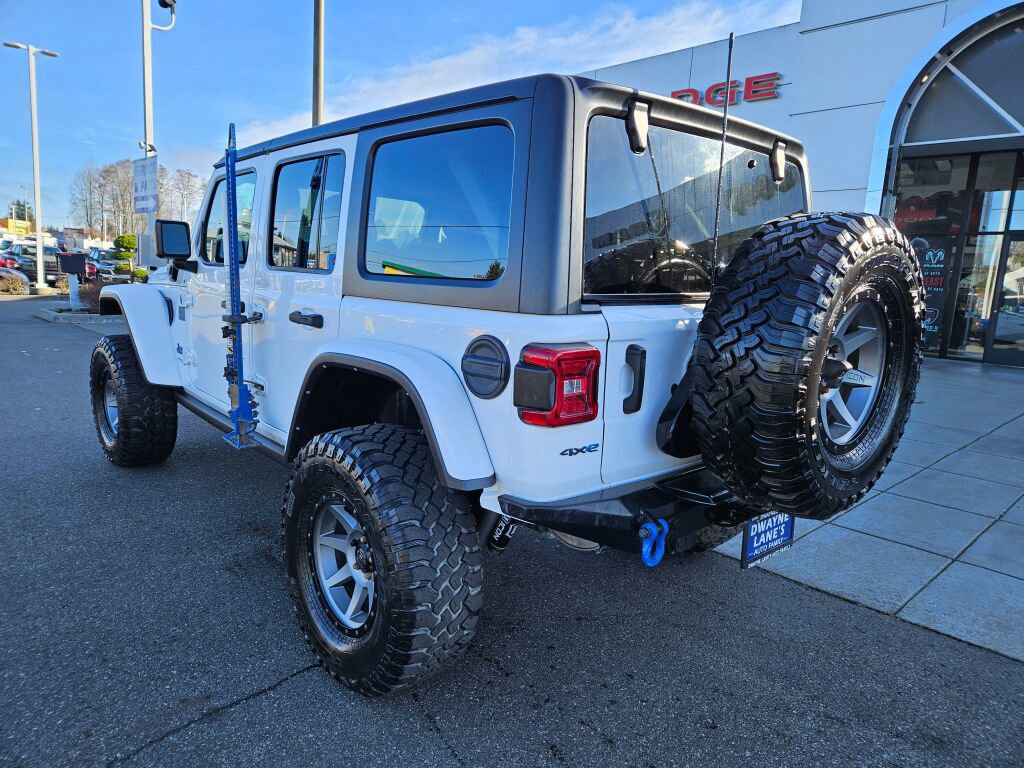 Used 2021 Jeep Wrangler Unlimited Rubicon 4xe image 3
