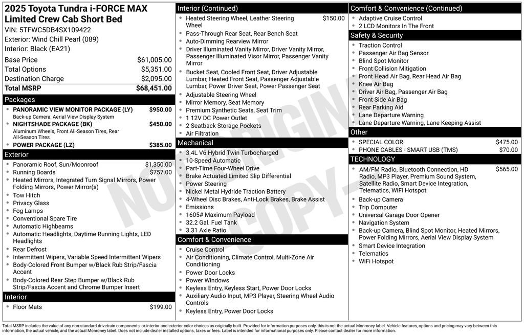 Used 2025 Toyota Tundra Limited image 4