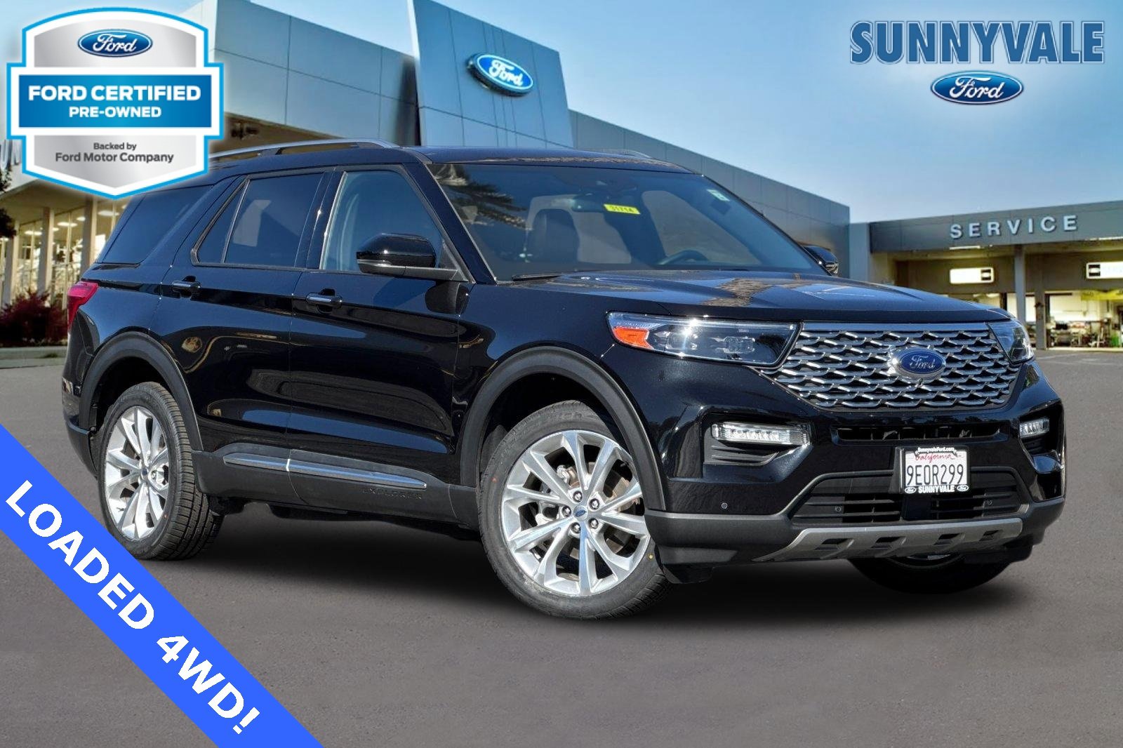 Certified 2023 Ford Explorer Platinum w/ Technology Package image 1