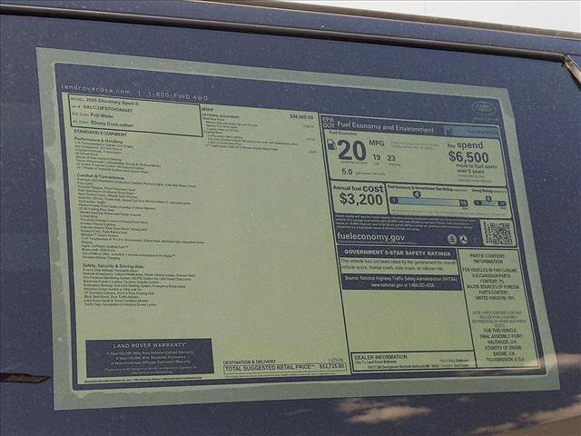 New 2025 Land Rover Discovery Sport S image 20