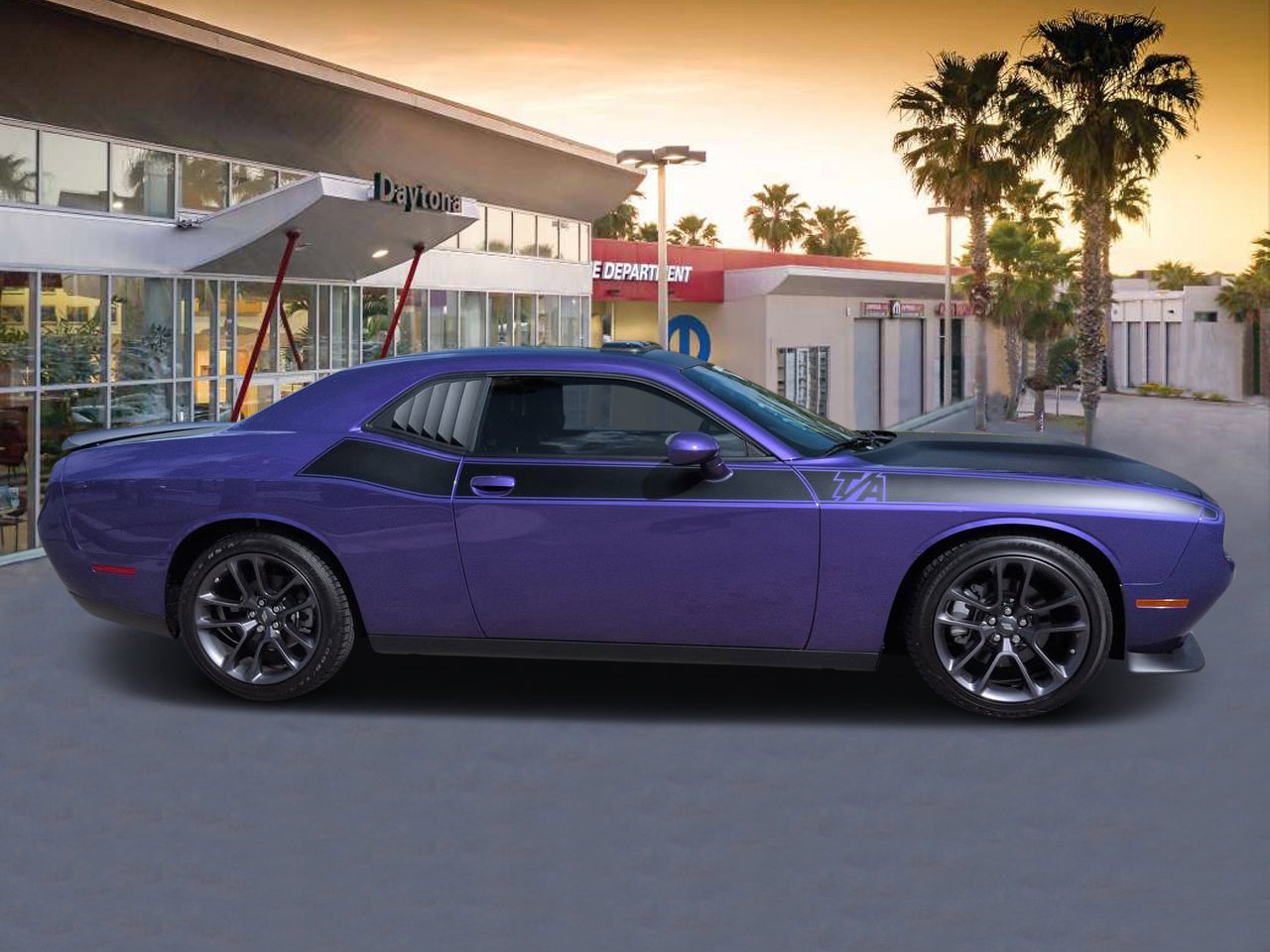 Certified 2023 Dodge Challenger R/T w/ T/A Package RWD image 2