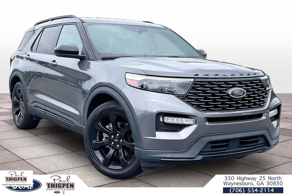 Used 2022 Ford Explorer ST-Line w/ Class IV Trailer Tow Package RWD image 1