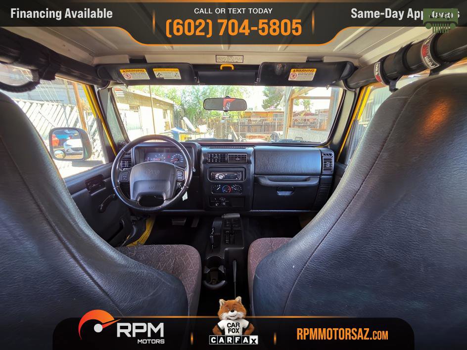 Used 2004 Jeep Wrangler X AWD/4WD image 8