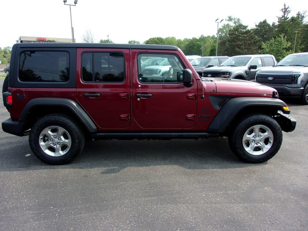 Used 2021 Jeep Wrangler Unlimited Sport AWD/4WD image 8