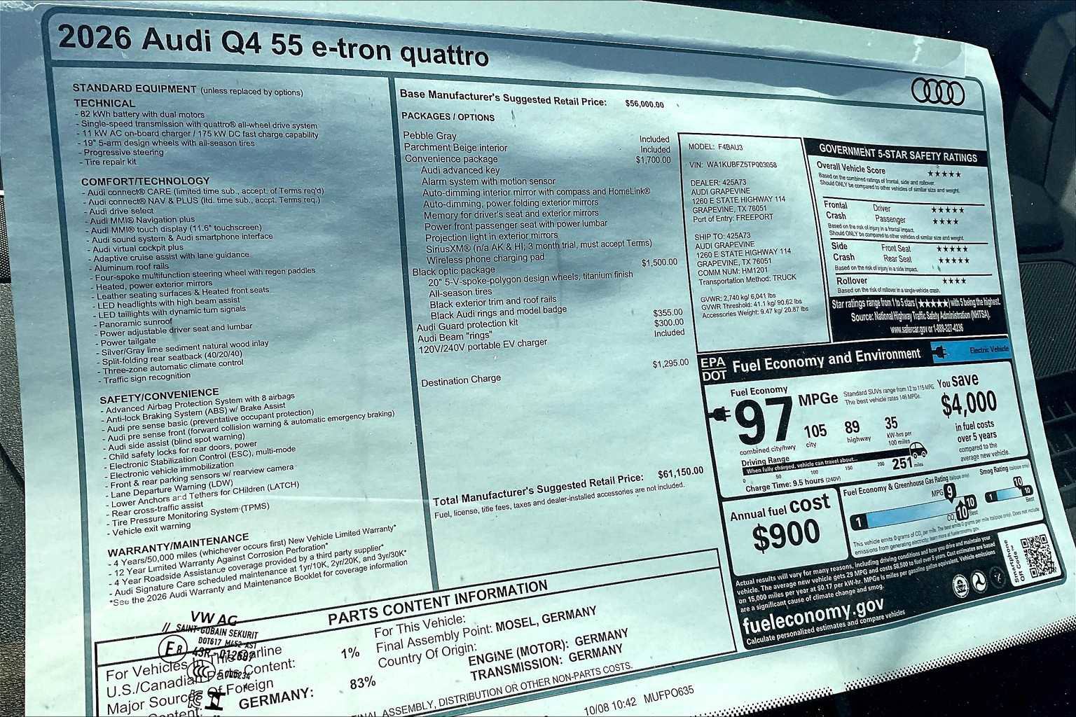 New 2026 Audi Q4 e-tron Premium image 18
