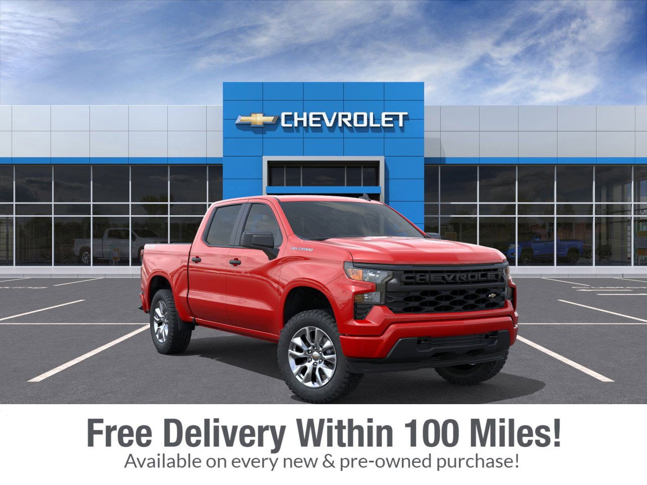 New 2026 Chevrolet Silverado 1500 Custom AWD/4WD image 1