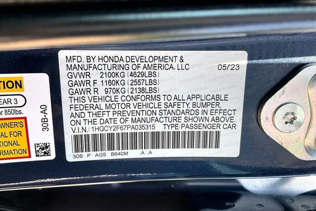Used 2023 Honda Accord EX-L image 19