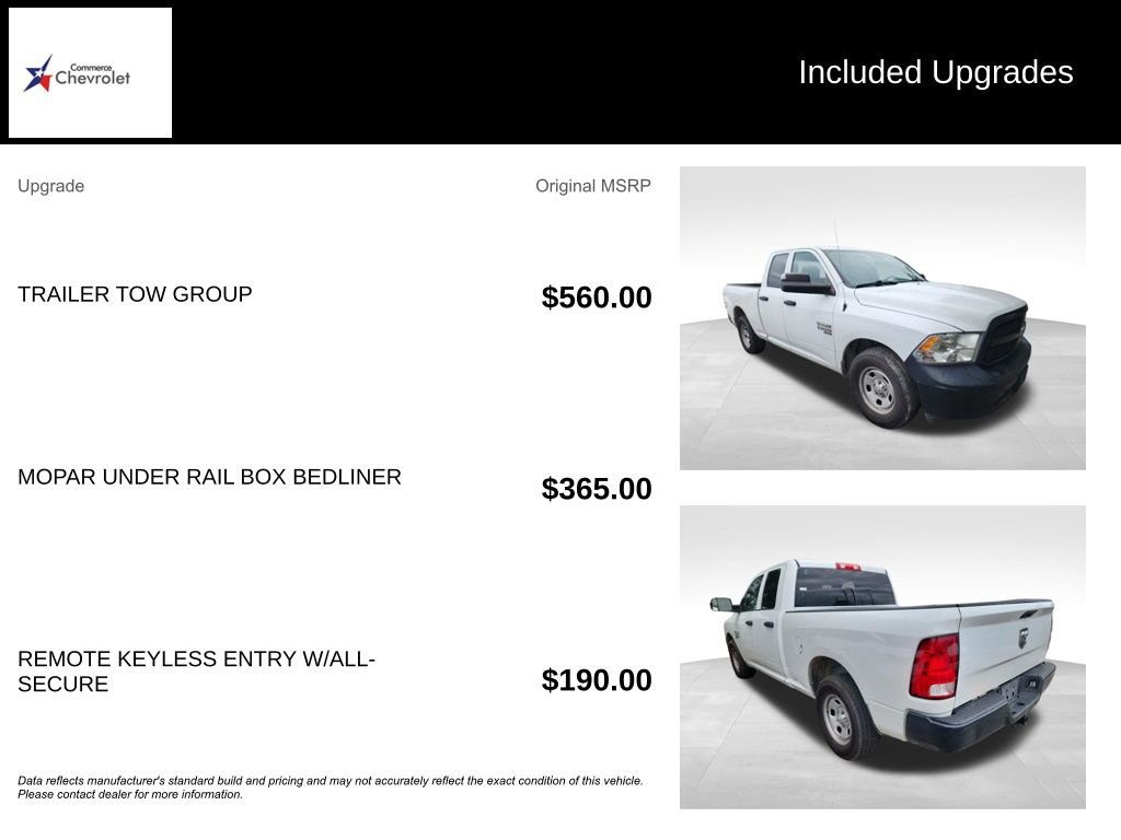 Used 2022 RAM 1500 Tradesman w/ Trailer Tow Group RWD image 11