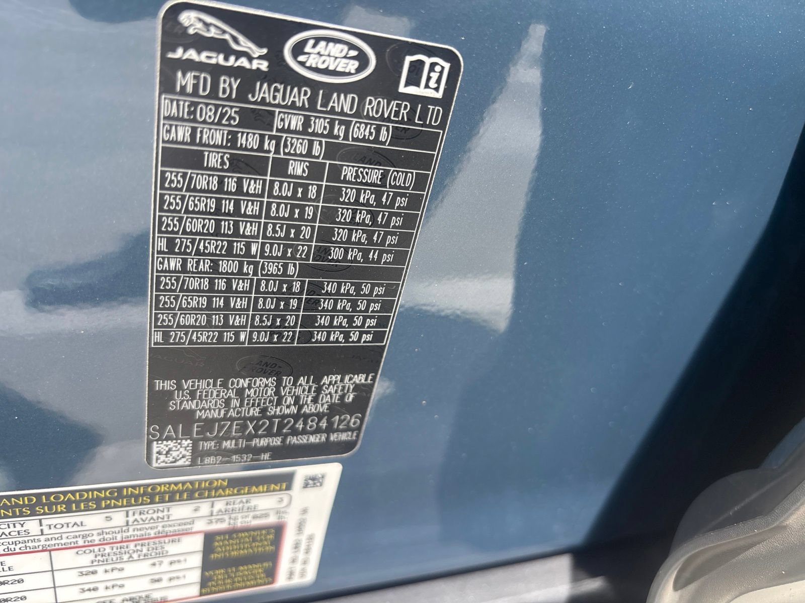 Certified 2026 Land Rover Defender 110 S AWD/4WD image 10