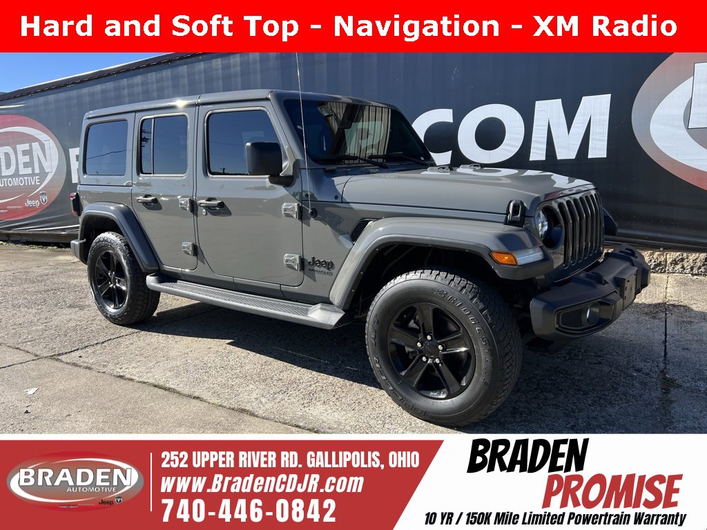 Used 2021 Jeep Wrangler Unlimited Sahara
