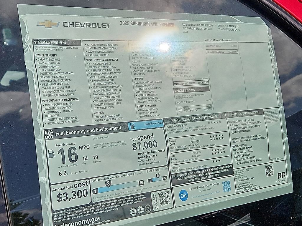New 2025 Chevrolet Suburban Premier image 20