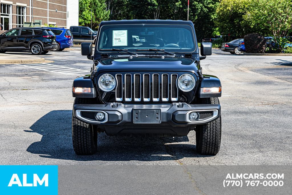 Used 2023 Jeep Wrangler Unlimited Sahara w/ Cold Weather Group AWD/4WD image 11