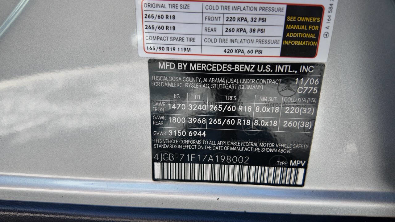 Used 2007 Mercedes-Benz GL 450 4MATIC image 19