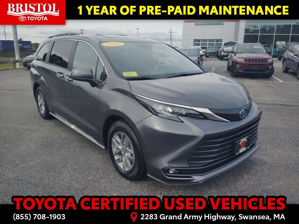 Certified 2025 Toyota Sienna XLE