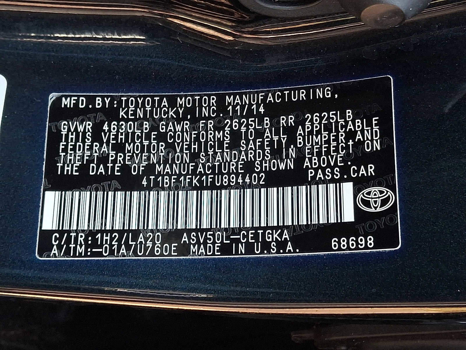 Used 2015 Toyota Camry XLE image 25