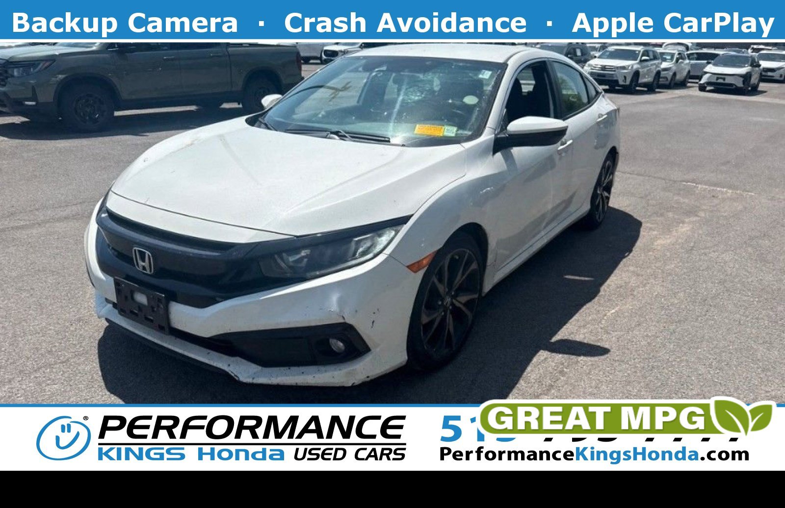 Used 2019 Honda Civic Sport image 1