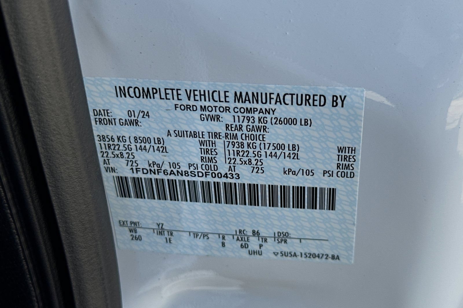 New 2025 Ford F650 2WD Regular Cab Super Duty image 14
